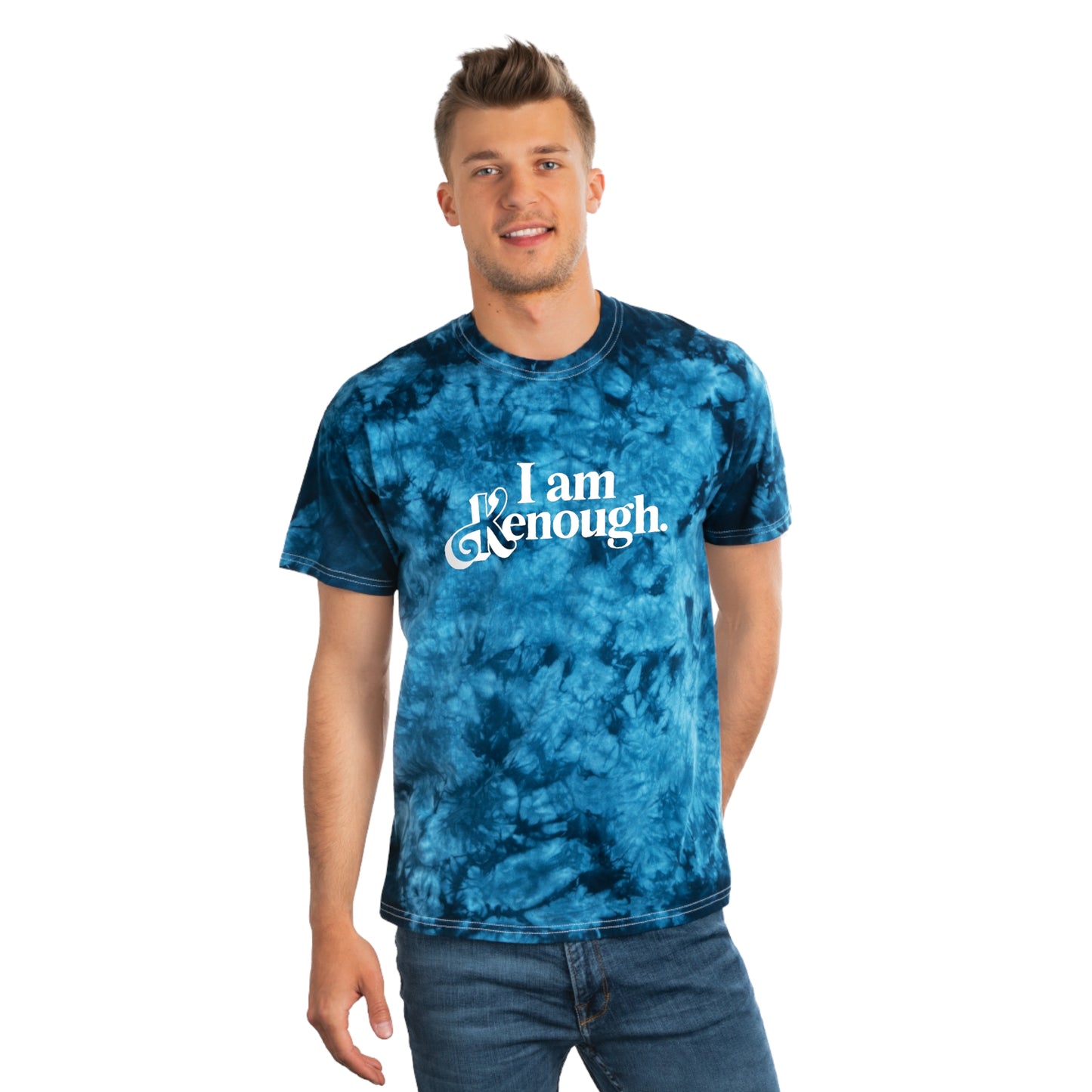 Kenough, Tie Dye full-length Tee, Crystal dye