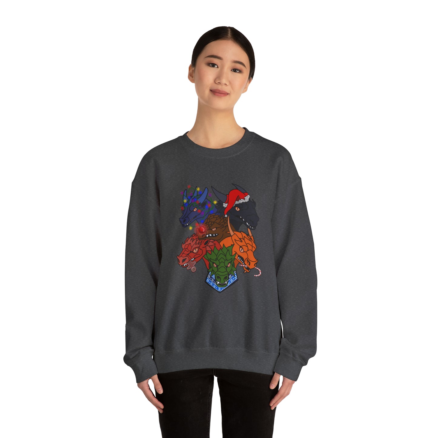 Dragon Christmas Simple - Unisex Sweatshirt