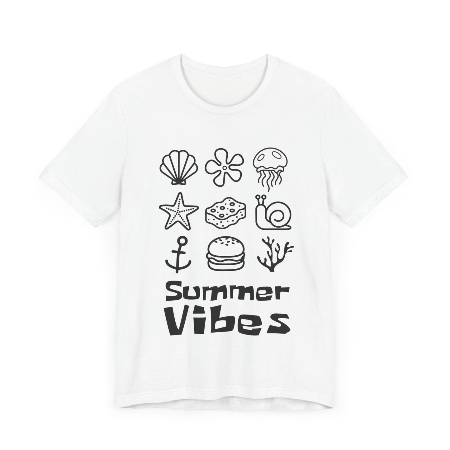 Spongey Summer Grid - Unisex Shirt