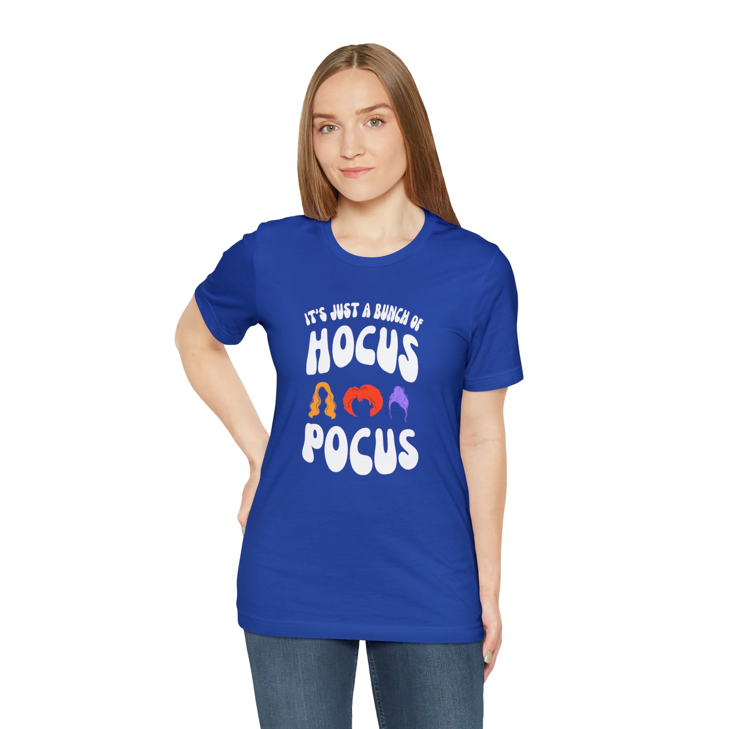 White Text Hair - Hocus Pocus