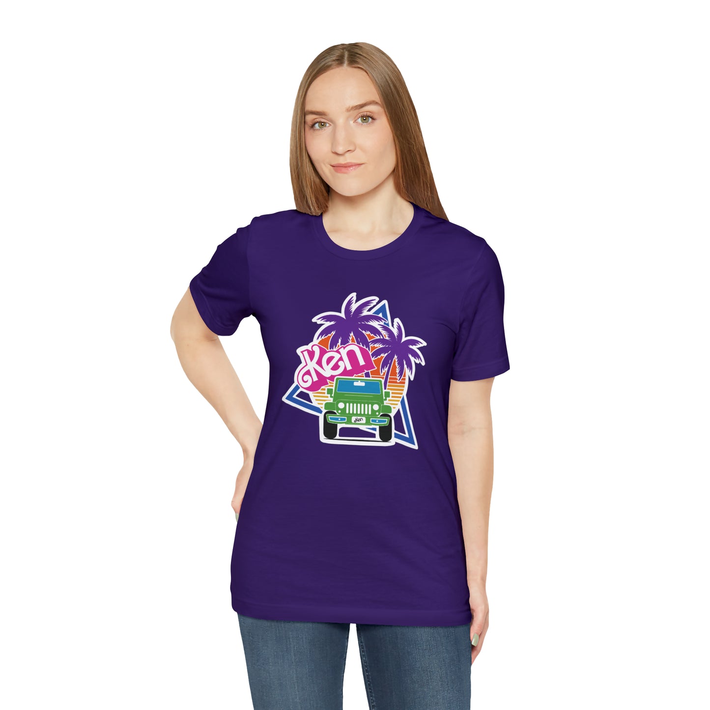 Green Ken, Beep Beep KEN Jeep, Unisex Jersey Short Sleeve Tee