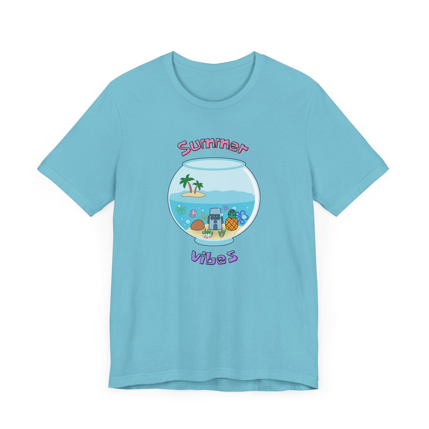 Bikini Bottom Bowl Summer Text - Unisex Shirt