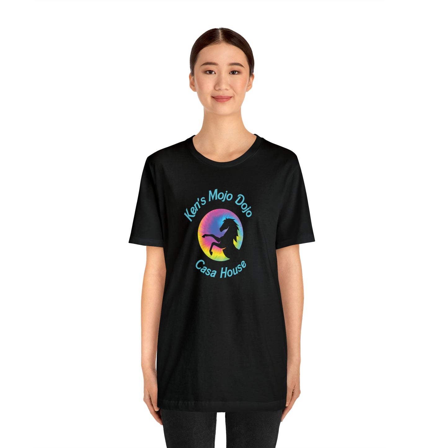Tie Dye Moon Ken, Unisex Jersey Short Sleeve Tee