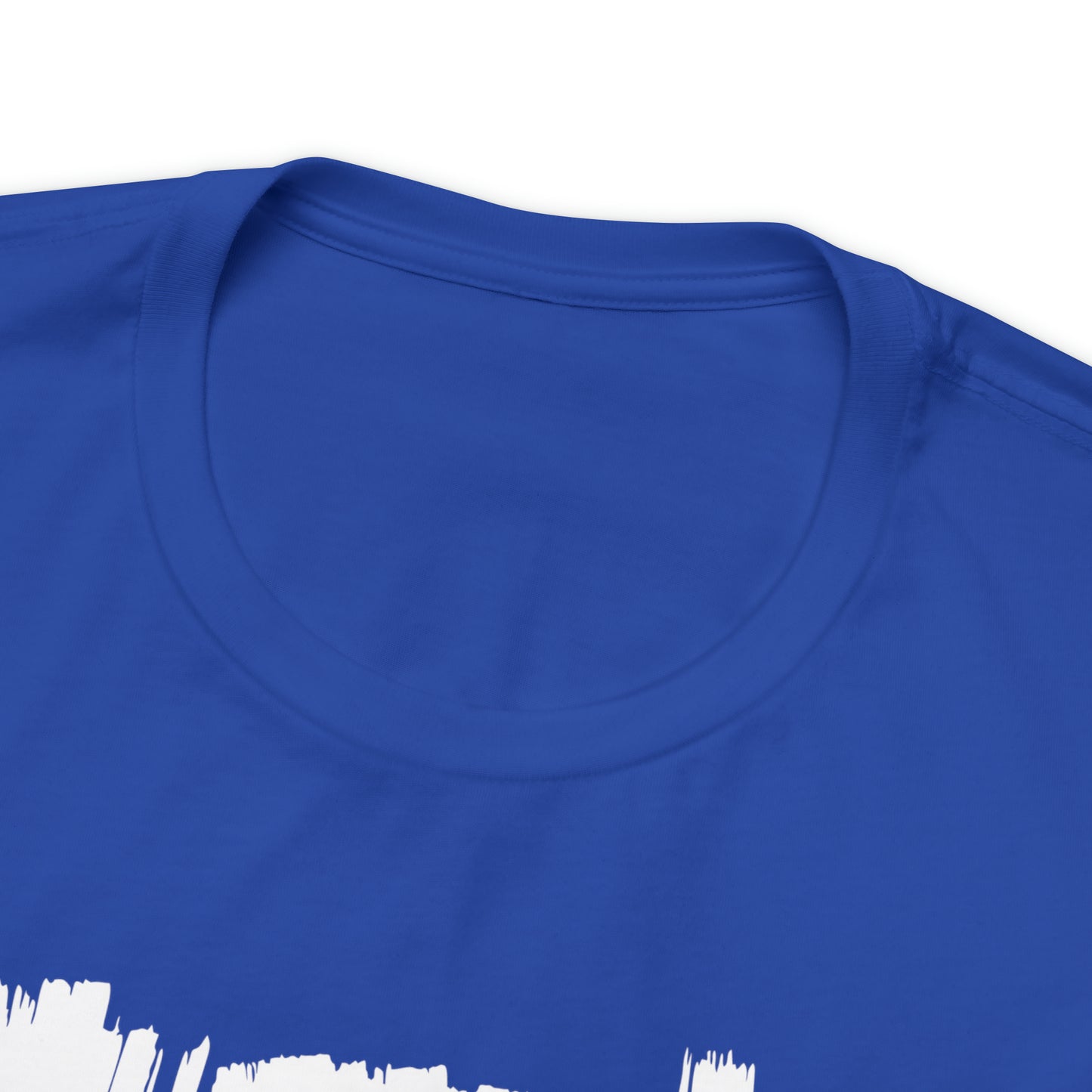 Vertical paint WHITE LETTER Elder Emo, Unisex Jersey Short Sleeve Tee