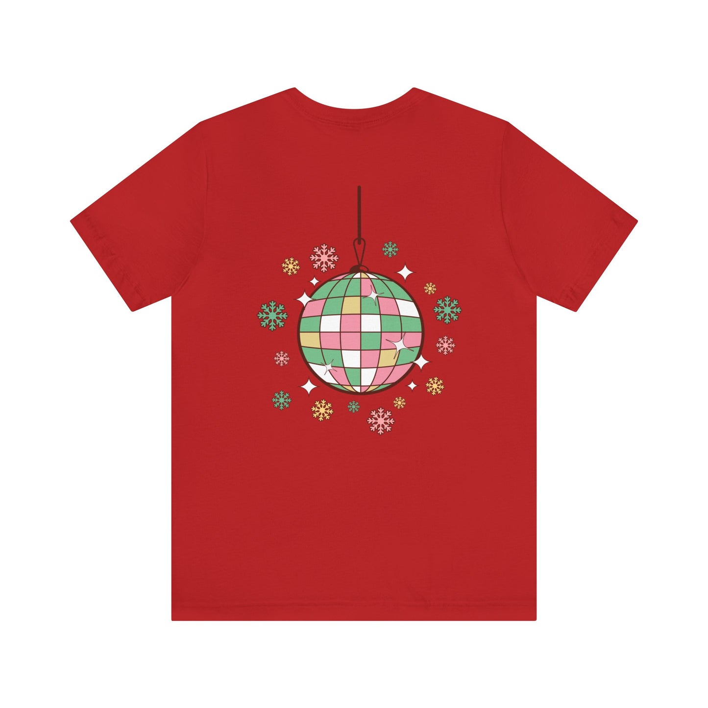 Pinkish Groovy and Bright Jingle Disco Ball - Unisex T-shirt