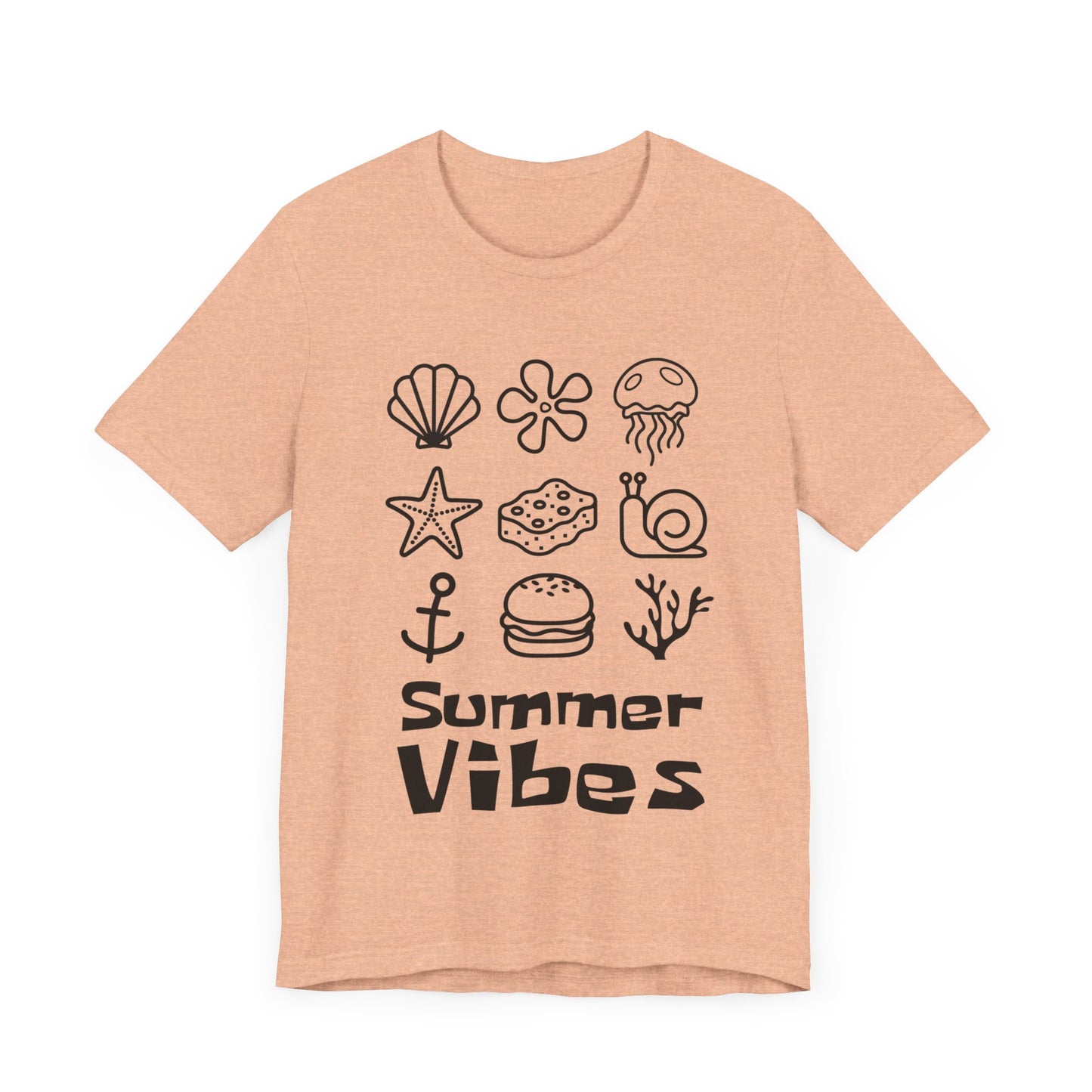 Spongey Summer Grid - Unisex Shirt