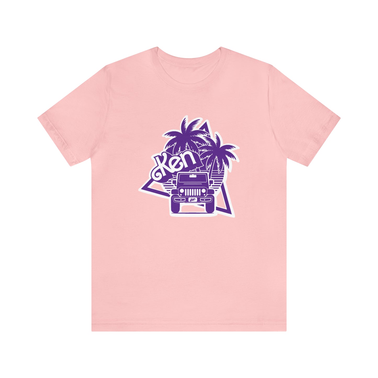 All Purple Ken, Beep Beep KEN Jeep, Unisex Jersey Short Sleeve Tee