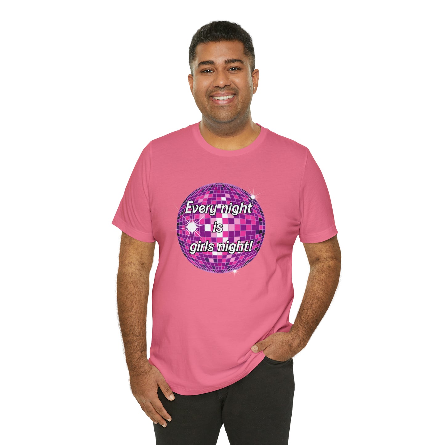 Disco Girls Night barbie, Unisex Jersey Short Sleeve Tee