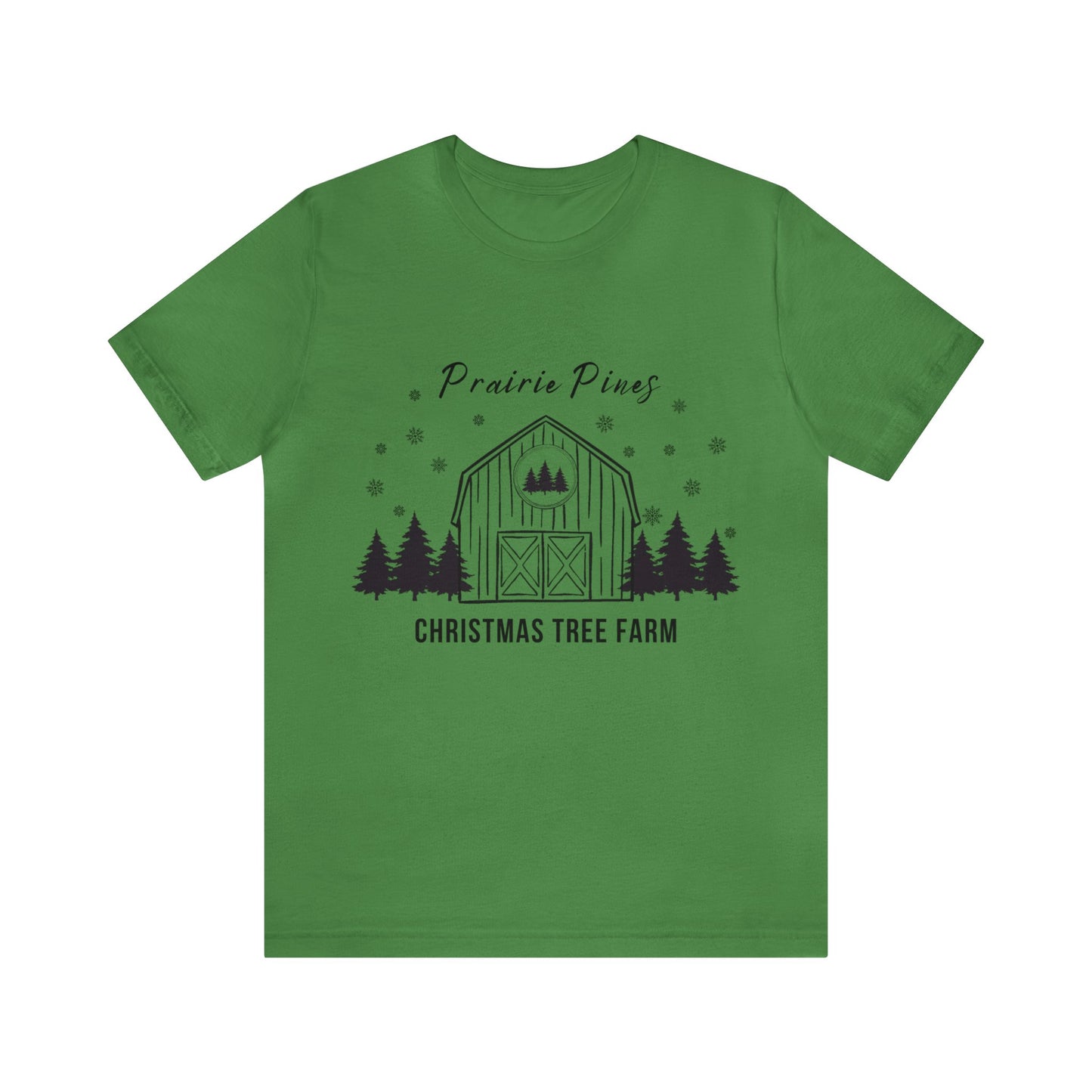 Prairie Pines Black Text - Unisex T-shirt