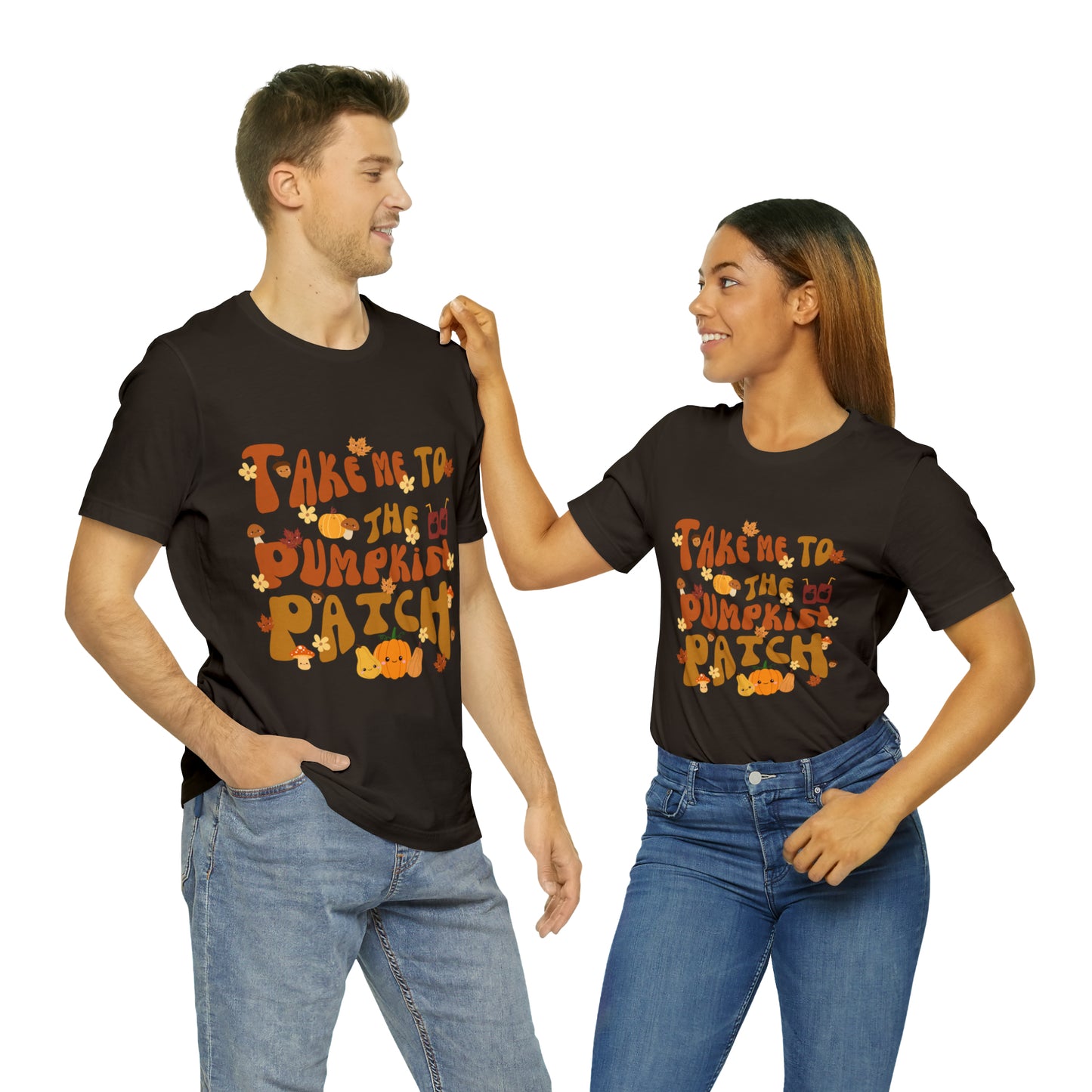 Take me to the Pumpkin Patch, Unisex Jersey Short Sleeve Tee