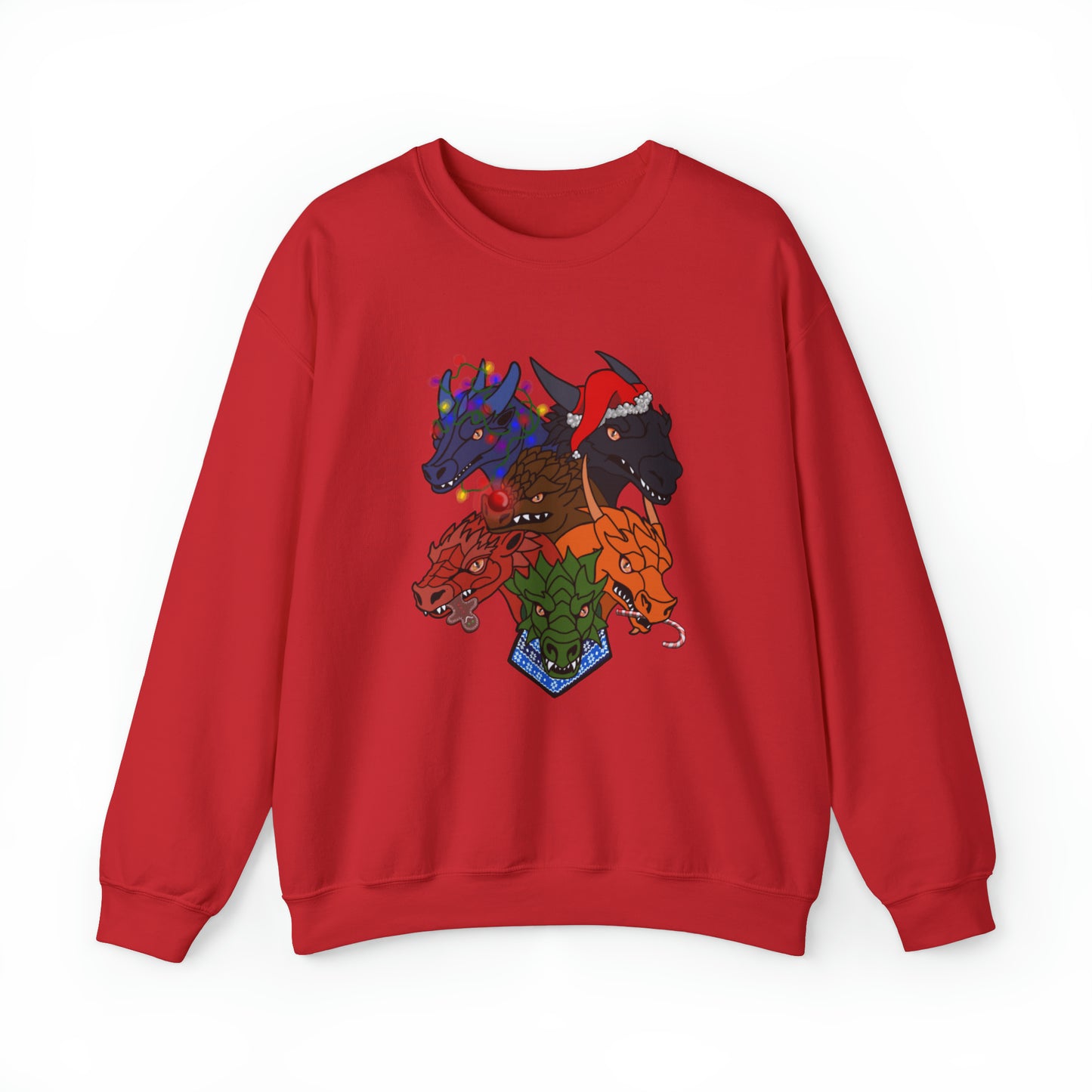 Dragon Christmas Simple - Unisex Sweatshirt