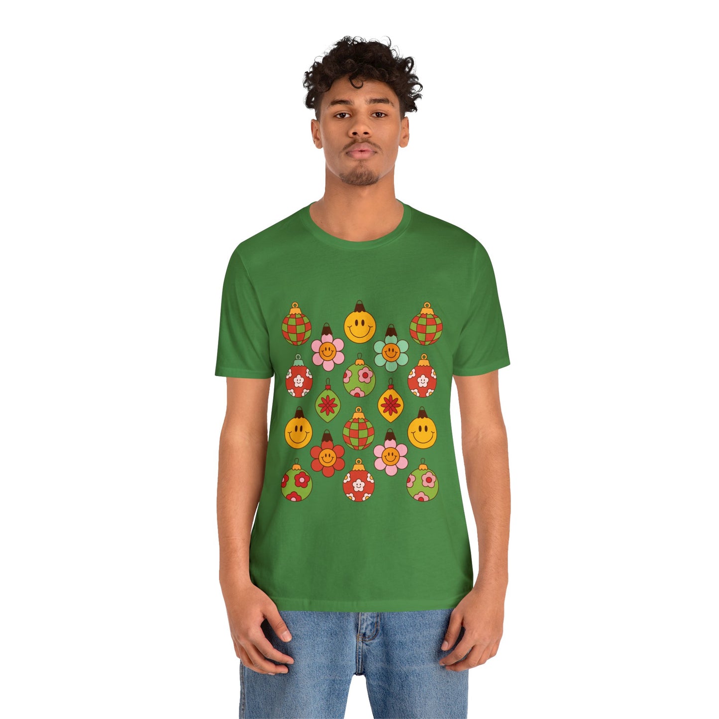 Groovy Christmas with back design - Unisex T-shirt