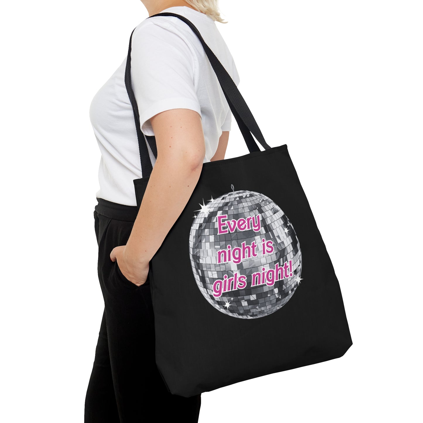 Every night is girls night, Ken, Barbie Tote Bag