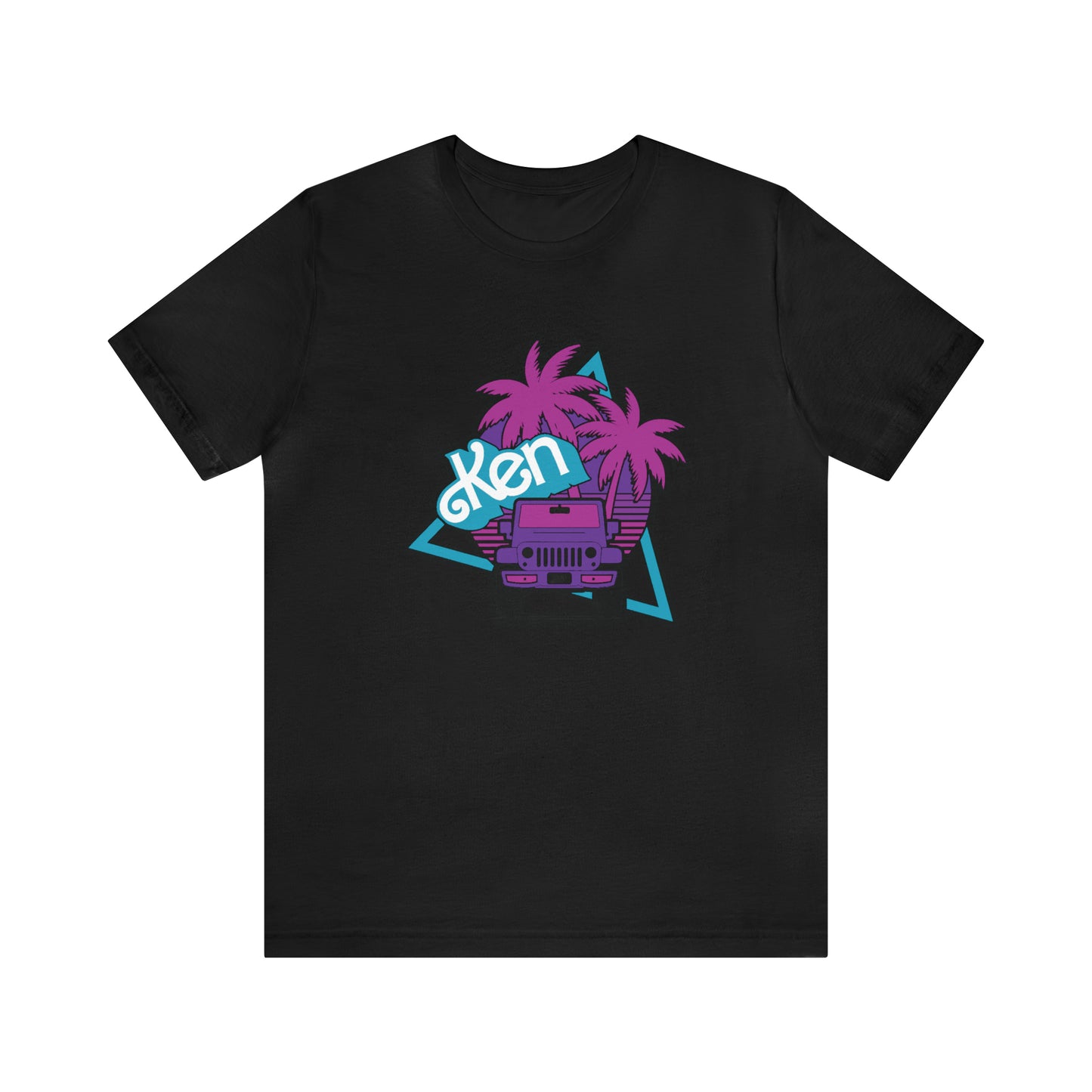 Neon Ken, Beep Beep KEN Jeep, Unisex Jersey Short Sleeve Tee