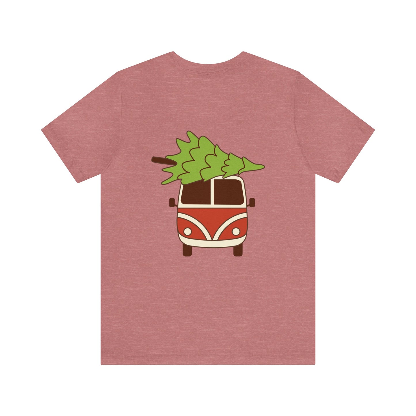 Groovy Christmas with back design - Unisex T-shirt