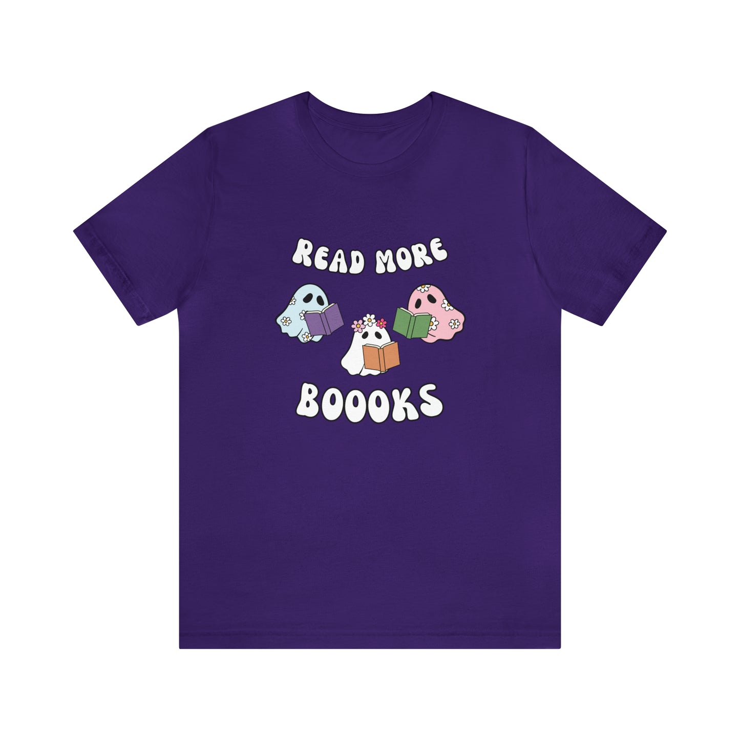 Read More Boooks Ghouls, Unisex Jersey Short Sleeve Tee