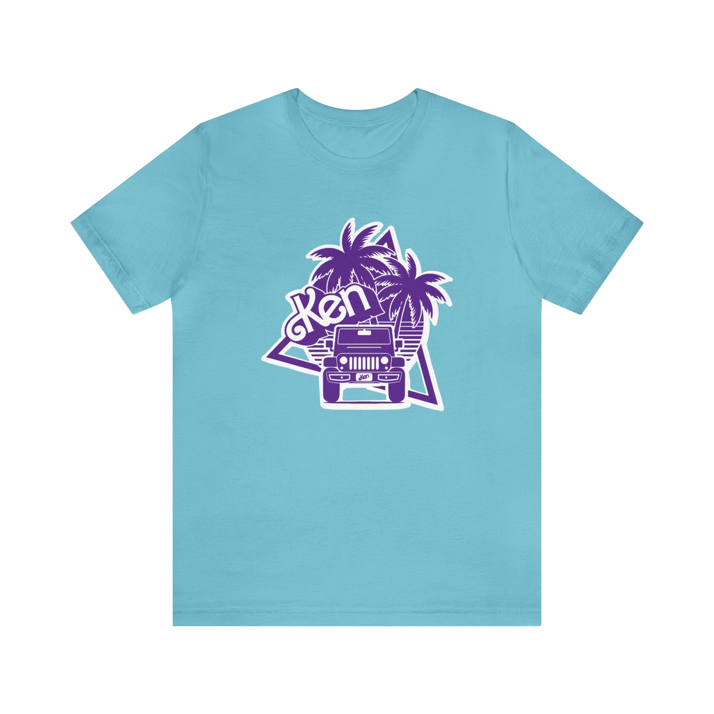 All Purple Ken, Beep Beep KEN Jeep, Unisex Jersey Short Sleeve Tee