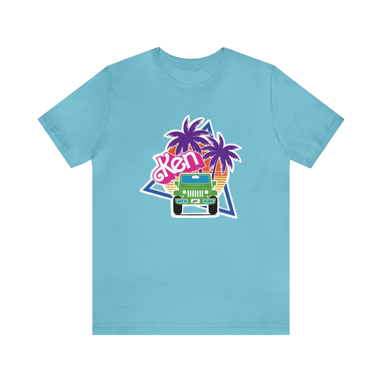 Green Ken, Beep Beep KEN Jeep, Unisex Jersey Short Sleeve Tee