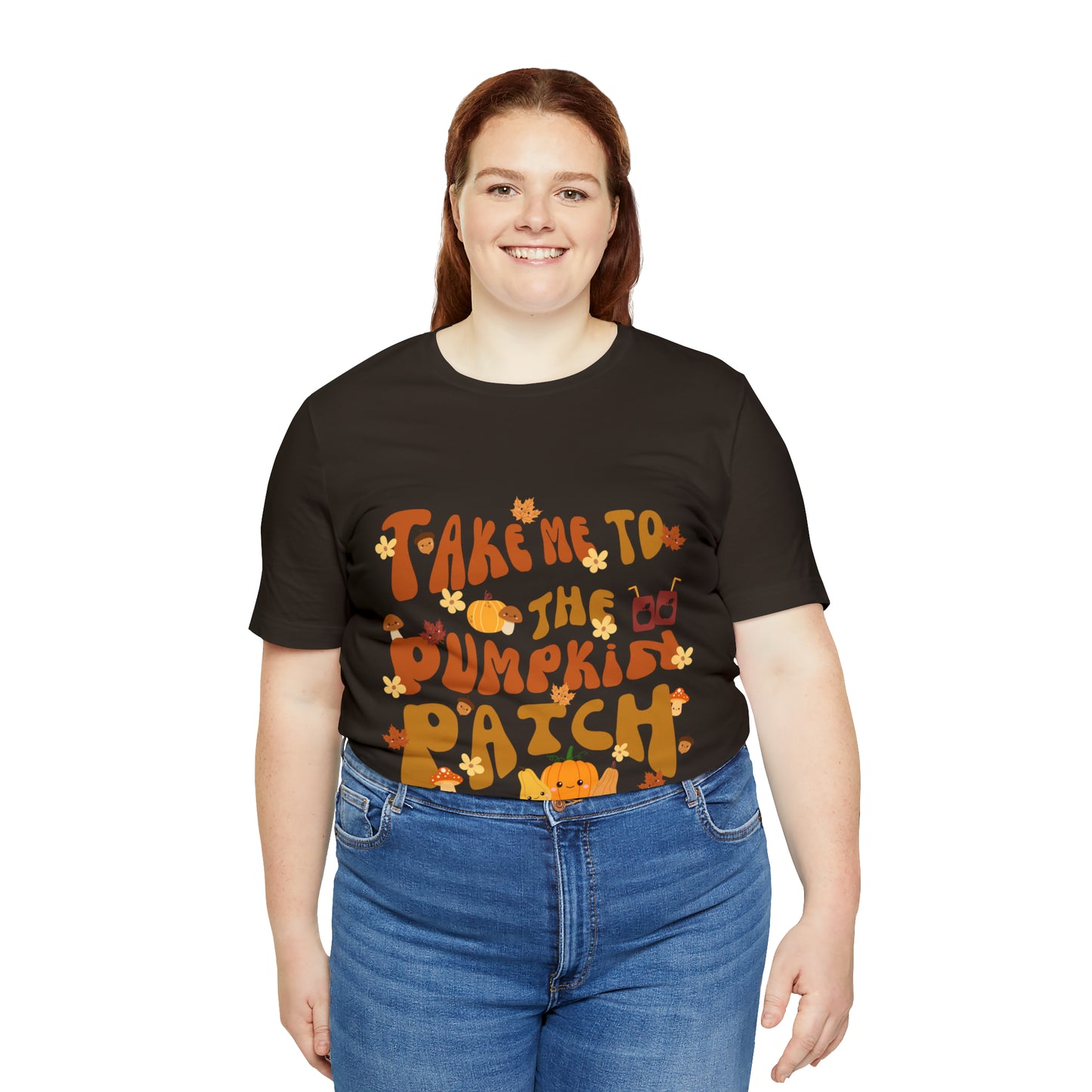 Take me to the Pumpkin Patch, Unisex Jersey Short Sleeve Tee