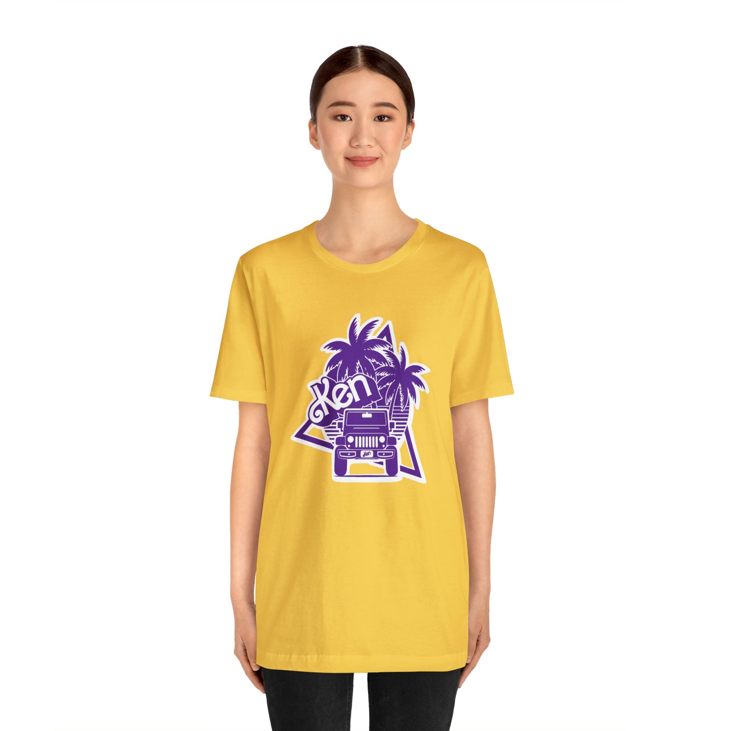 All Purple Ken, Beep Beep KEN Jeep, Unisex Jersey Short Sleeve Tee