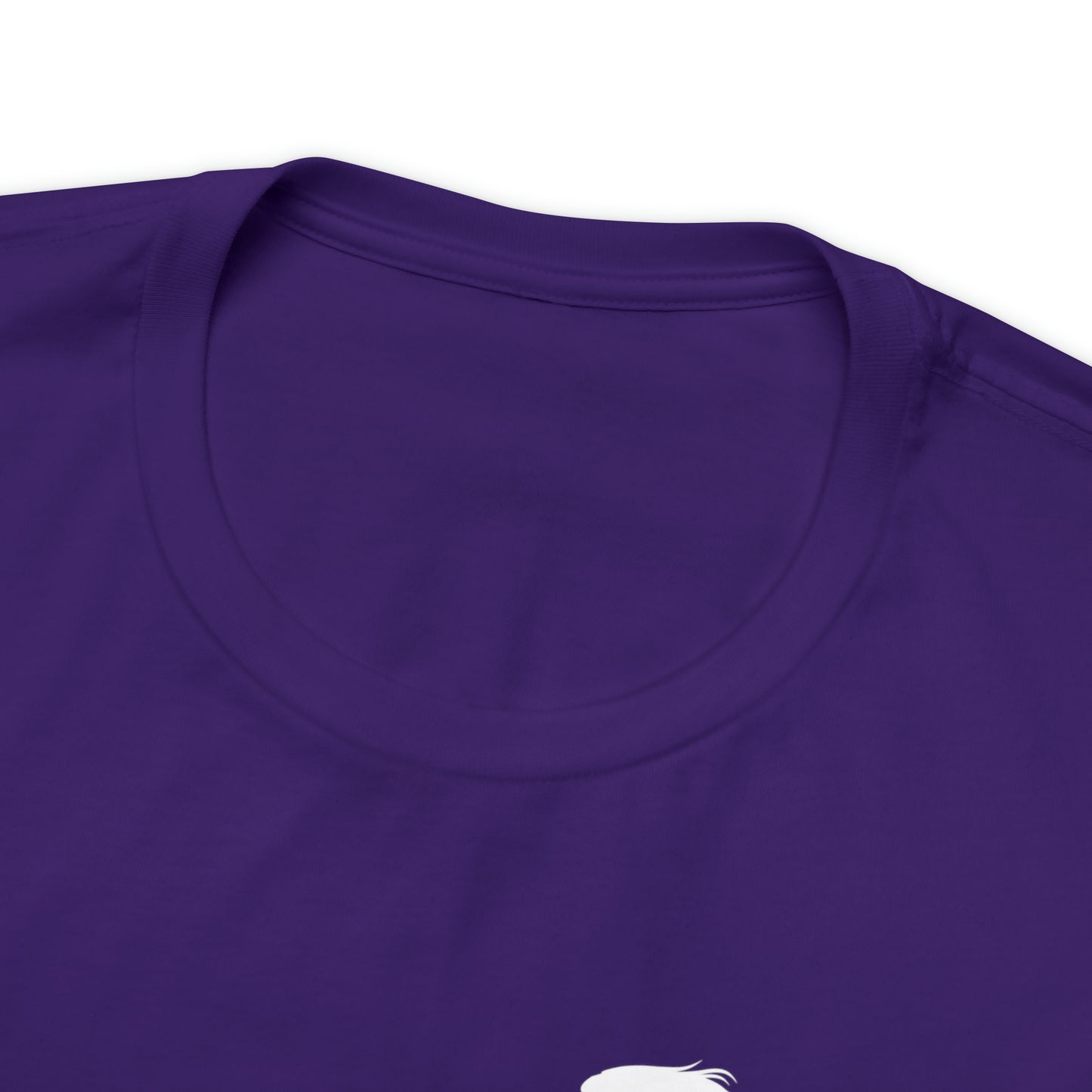 White Silhouette Horse, Mojo Dojo Casa House, Unisex Jersey Short Sleeve Tee