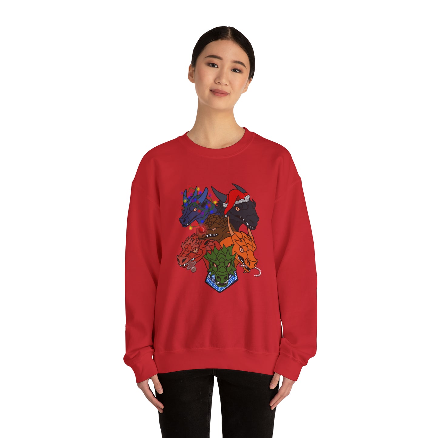 Dragon Christmas Simple - Unisex Sweatshirt