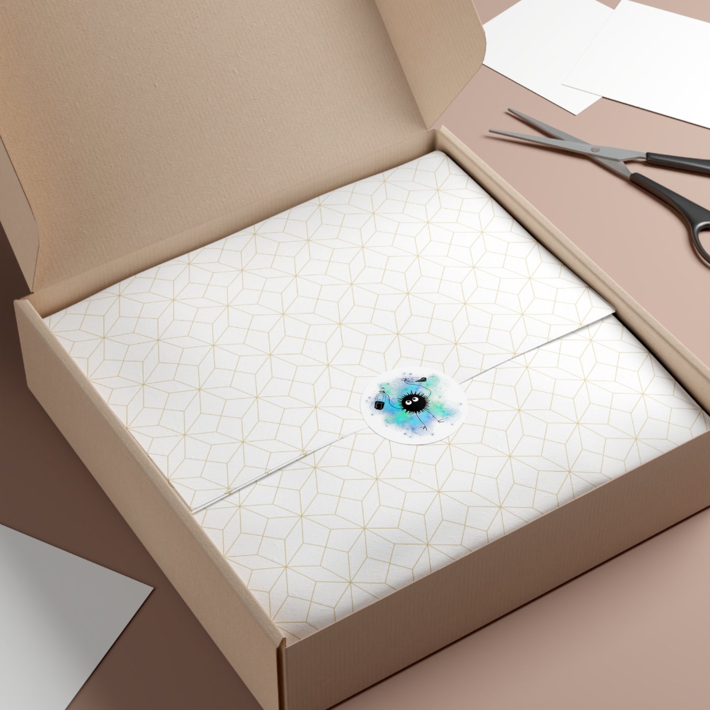 Soot Sprite, Water-Resistant Vinyl Sticker