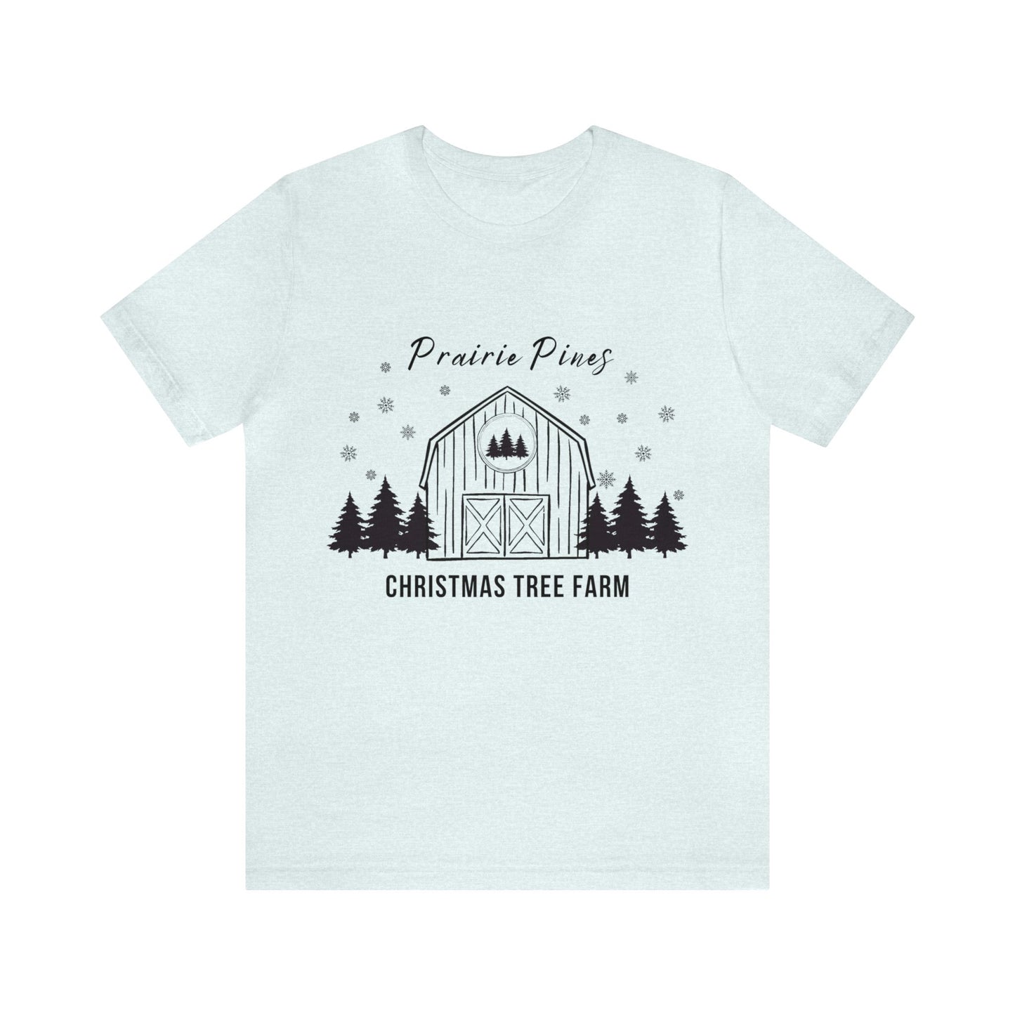 Prairie Pines Black Text - Unisex T-shirt