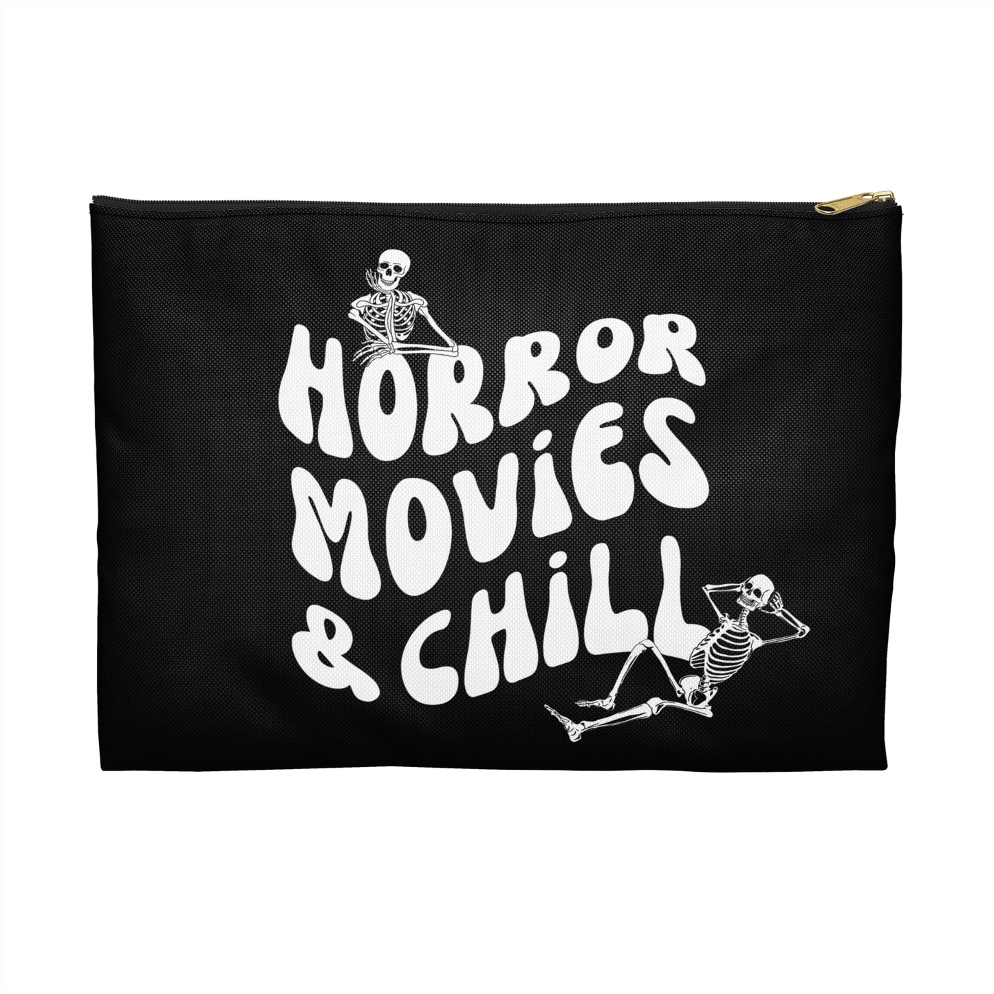 Horror Movies and Spooky Era (Zippered accessory bag)