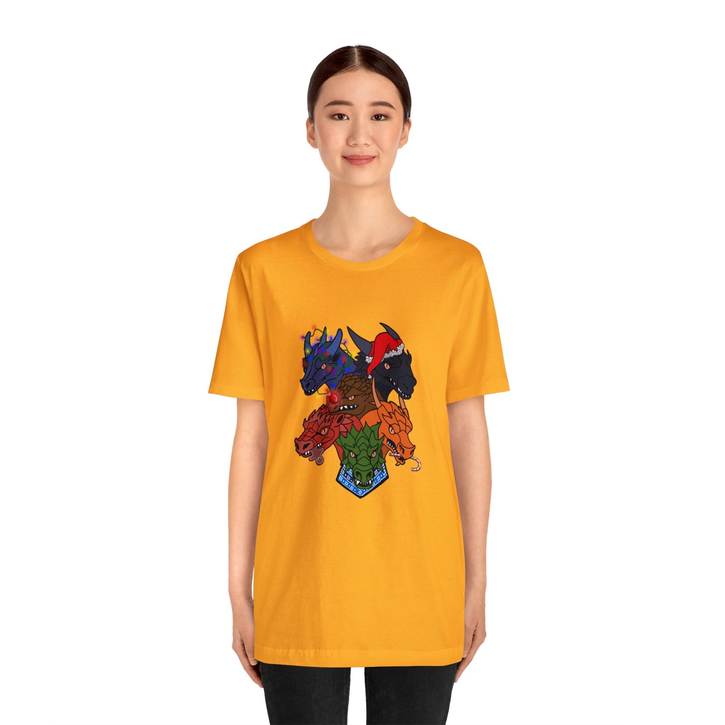 Dragon Christmas simple version - Unisex T-shirt