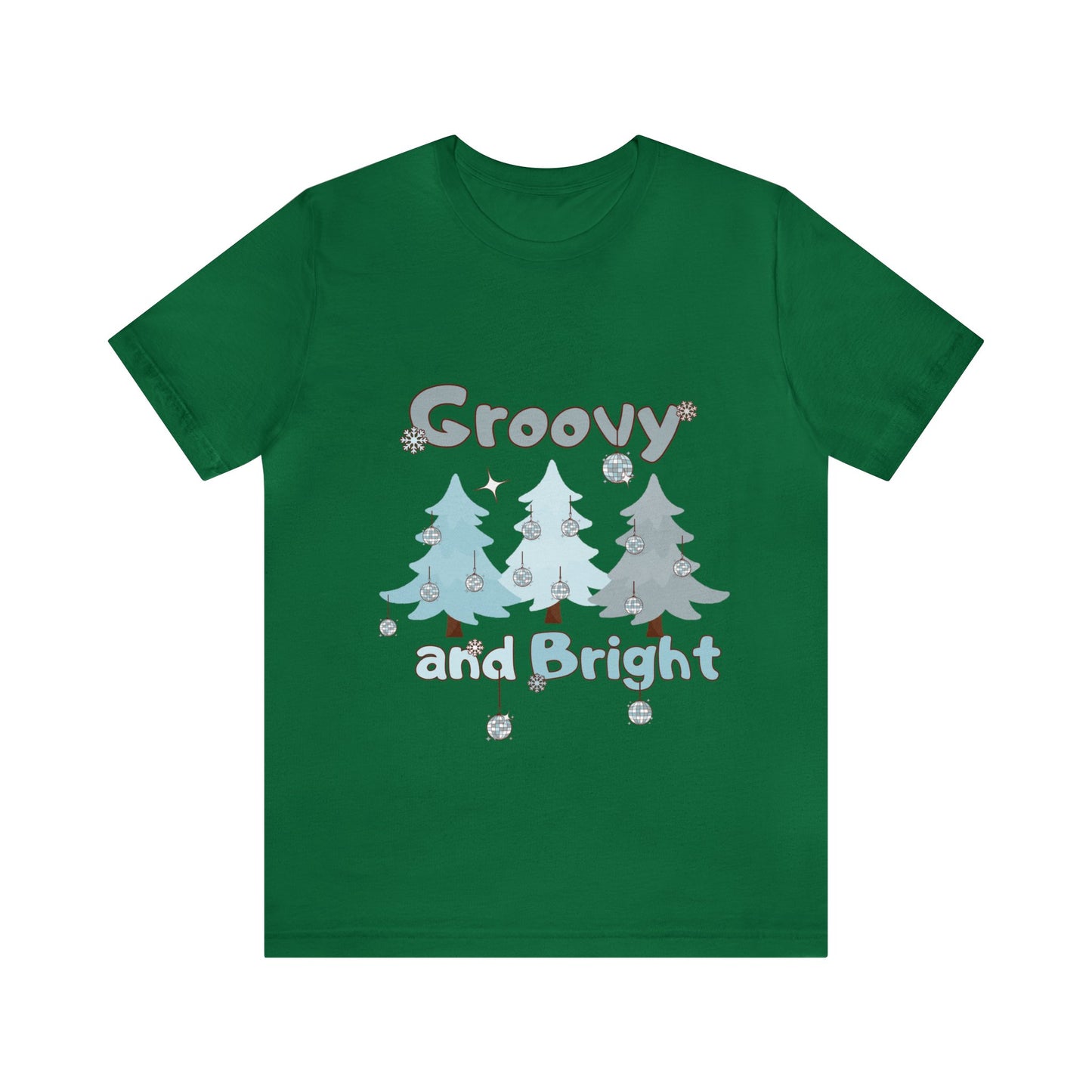 Merry and Bright Jingle Ball Christmas Tree - Unisex T-shirt