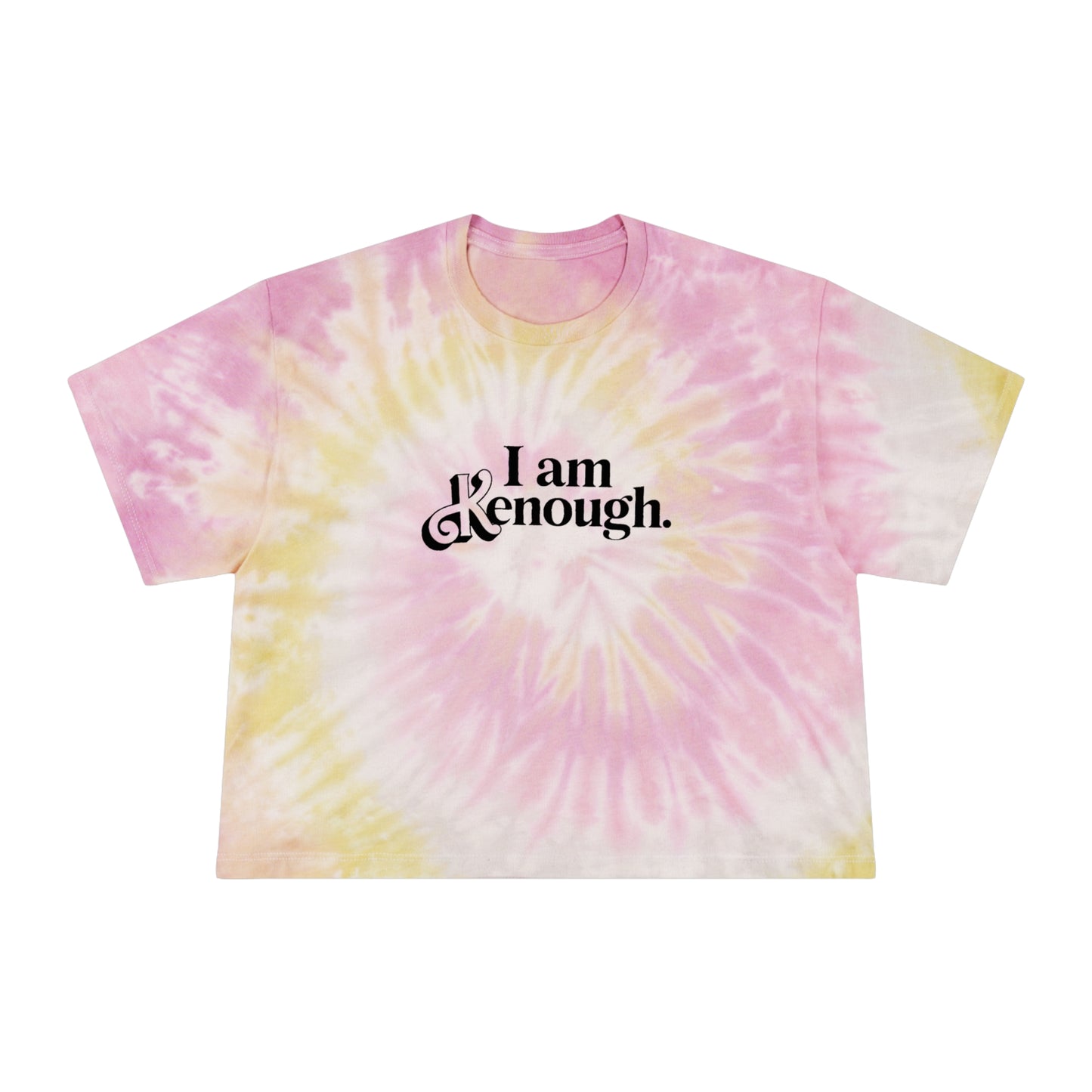 Kenough Tie Dye CROP Tee