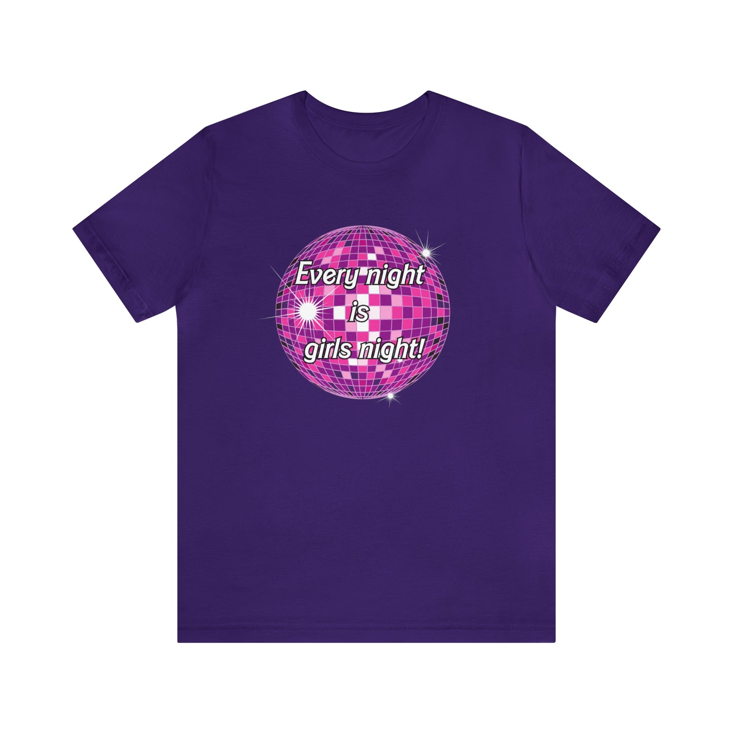 Disco Girls Night barbie, Unisex Jersey Short Sleeve Tee