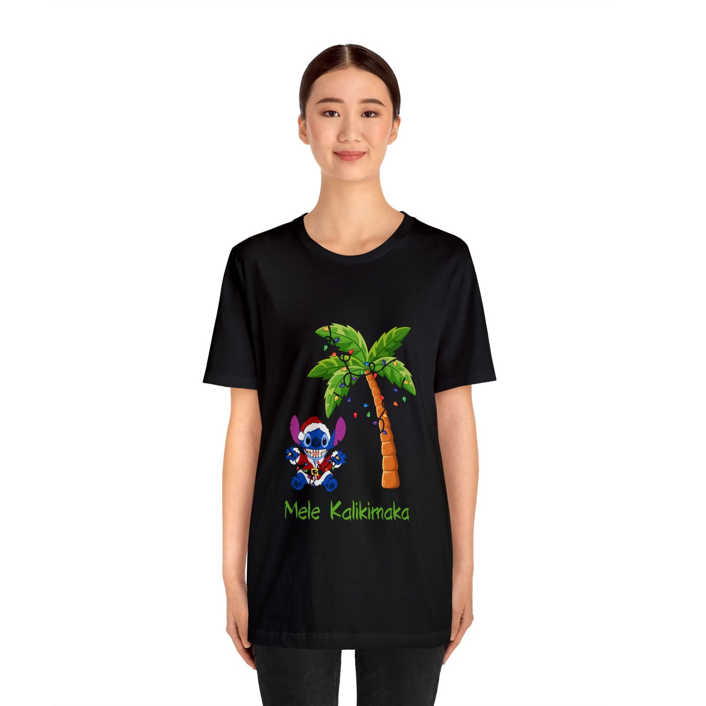 Mele Kalikimaka Stitch - Unisex T-shirt