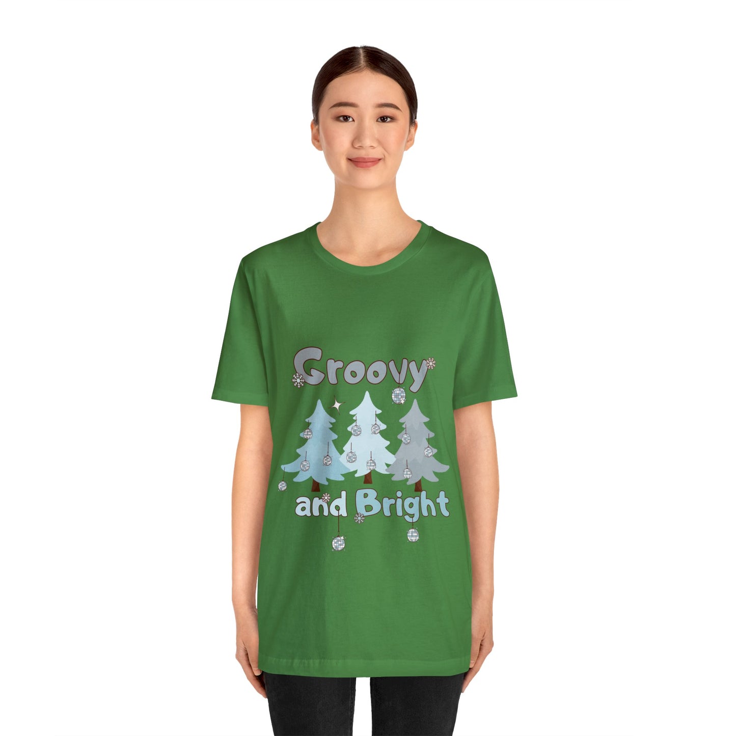 Merry and Bright Jingle Ball Christmas Tree - Unisex T-shirt