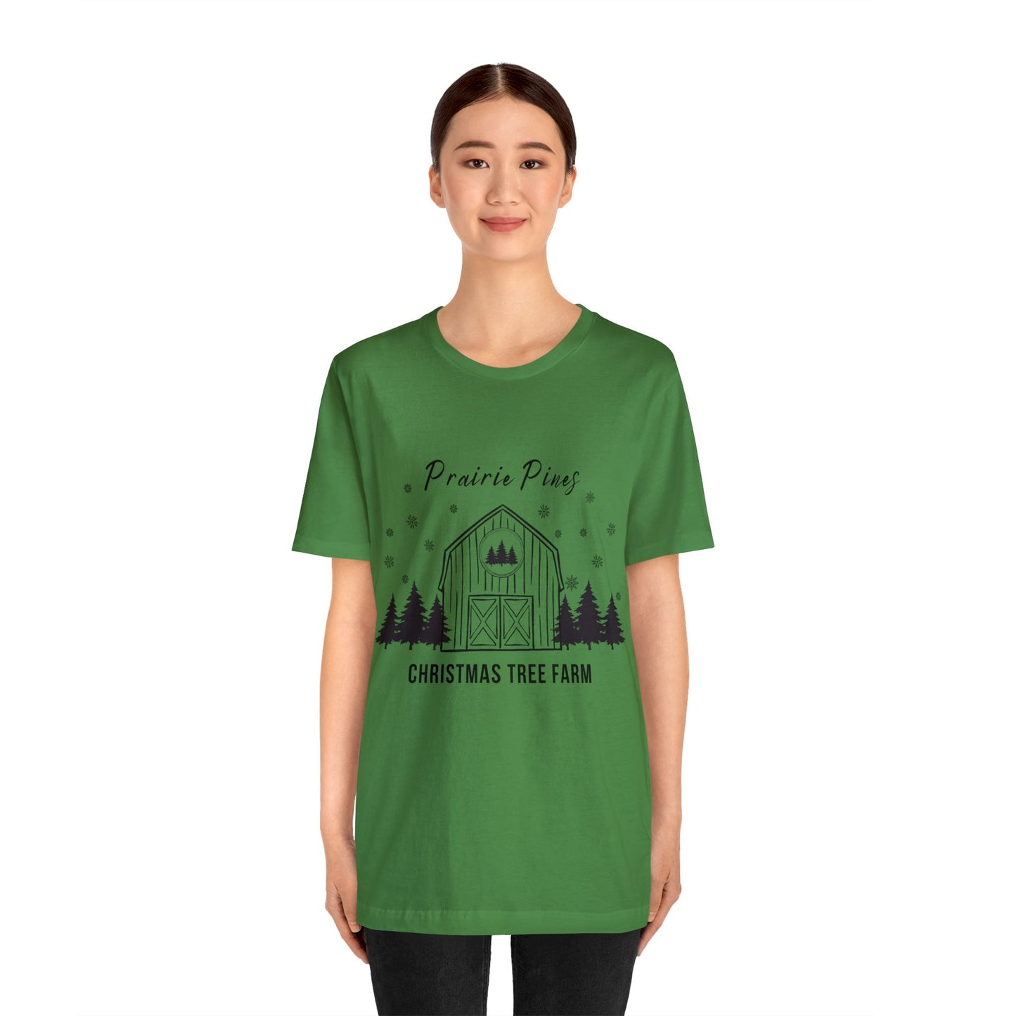Prairie Pines Black Text - Unisex T-shirt