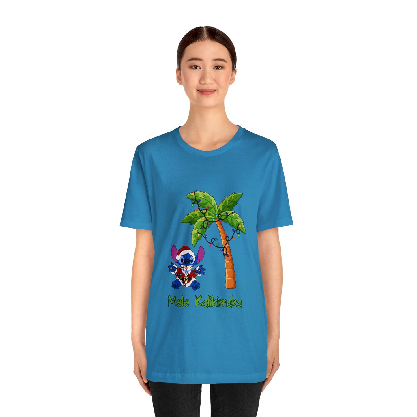 Mele Kalikimaka Stitch - Unisex T-shirt