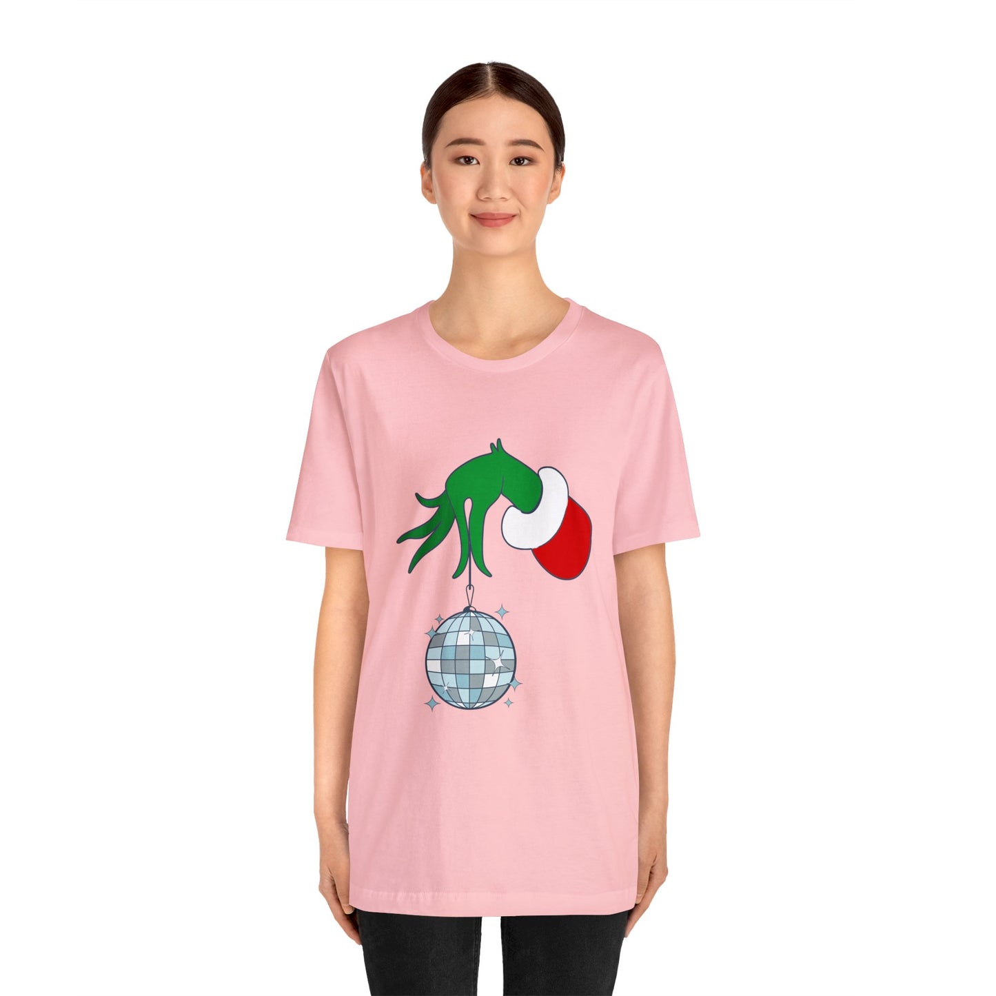 Grinchy Groovy and Bright Jingle Disco Ball - Unisex T-shirt