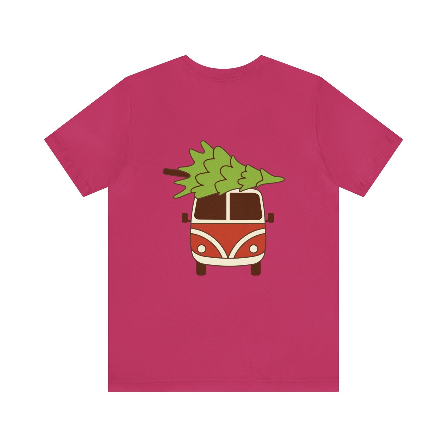 Groovy Christmas with back design - Unisex T-shirt