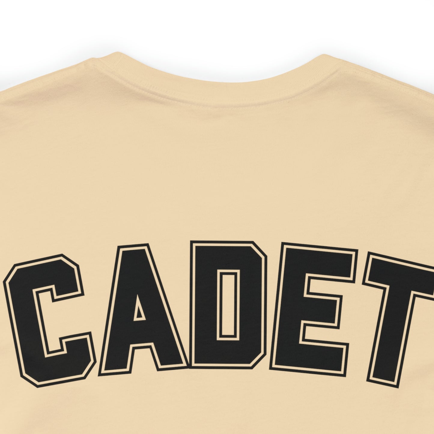 Cadet Back - Black Textured Tairn Collegiate