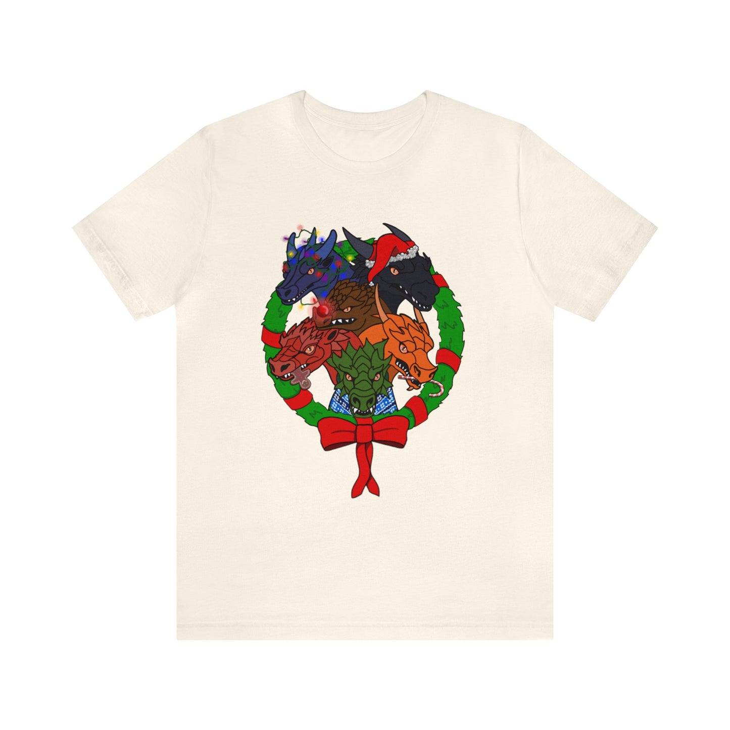 Dragon Christmas with no snow version - Unisex T-shirt