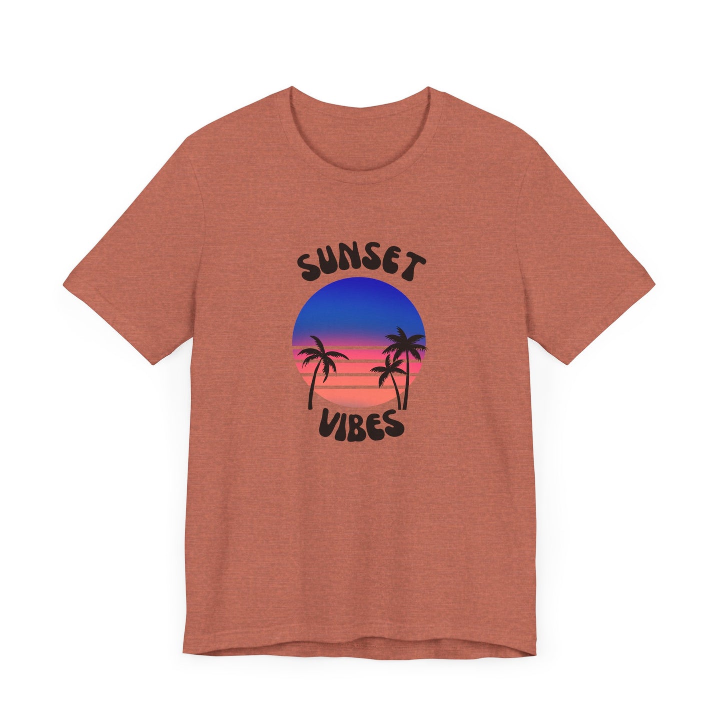 Blue Sunset Vibes (Sea Salt Sand) - Unisex Shirt