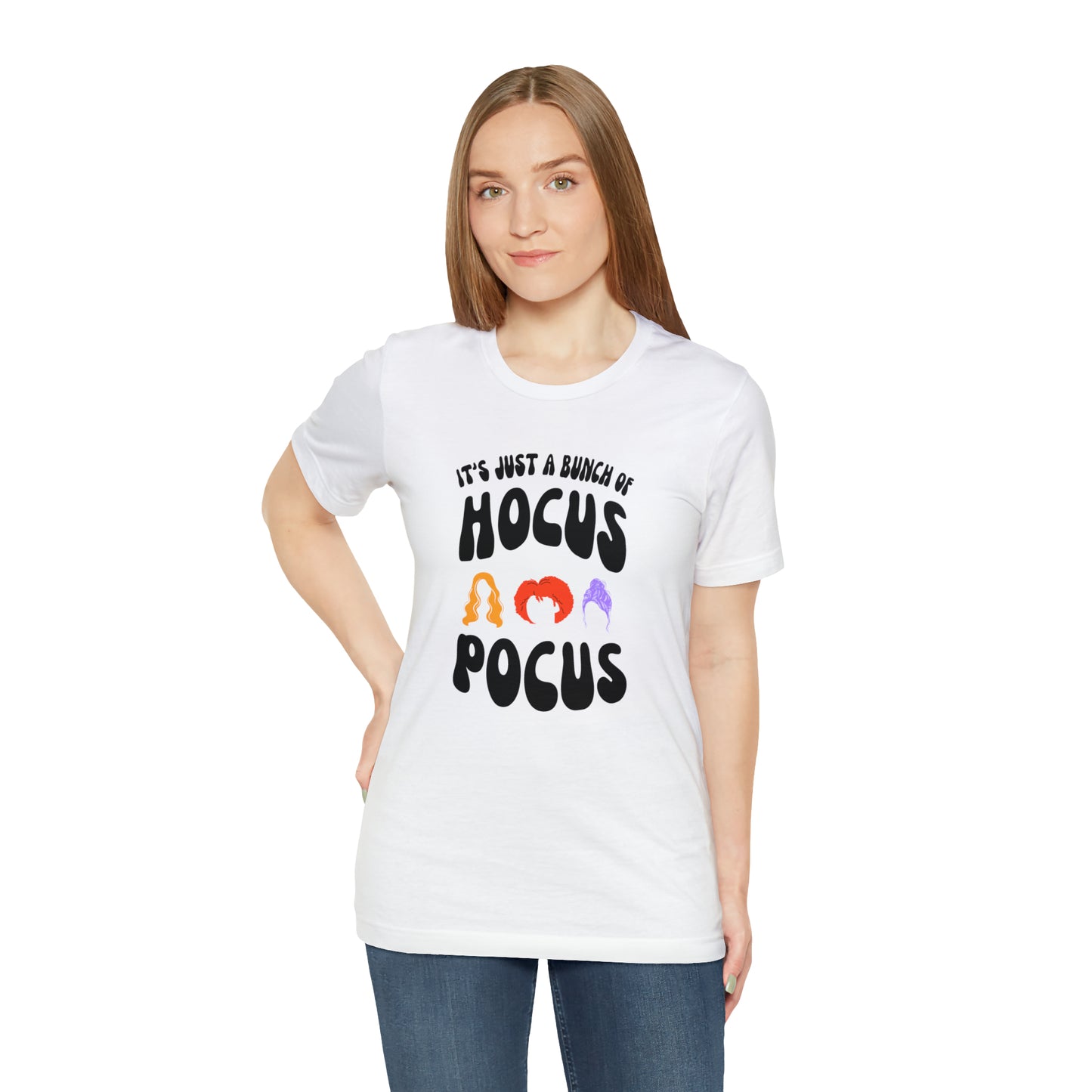 Black Text Hair - Hocus Pocus
