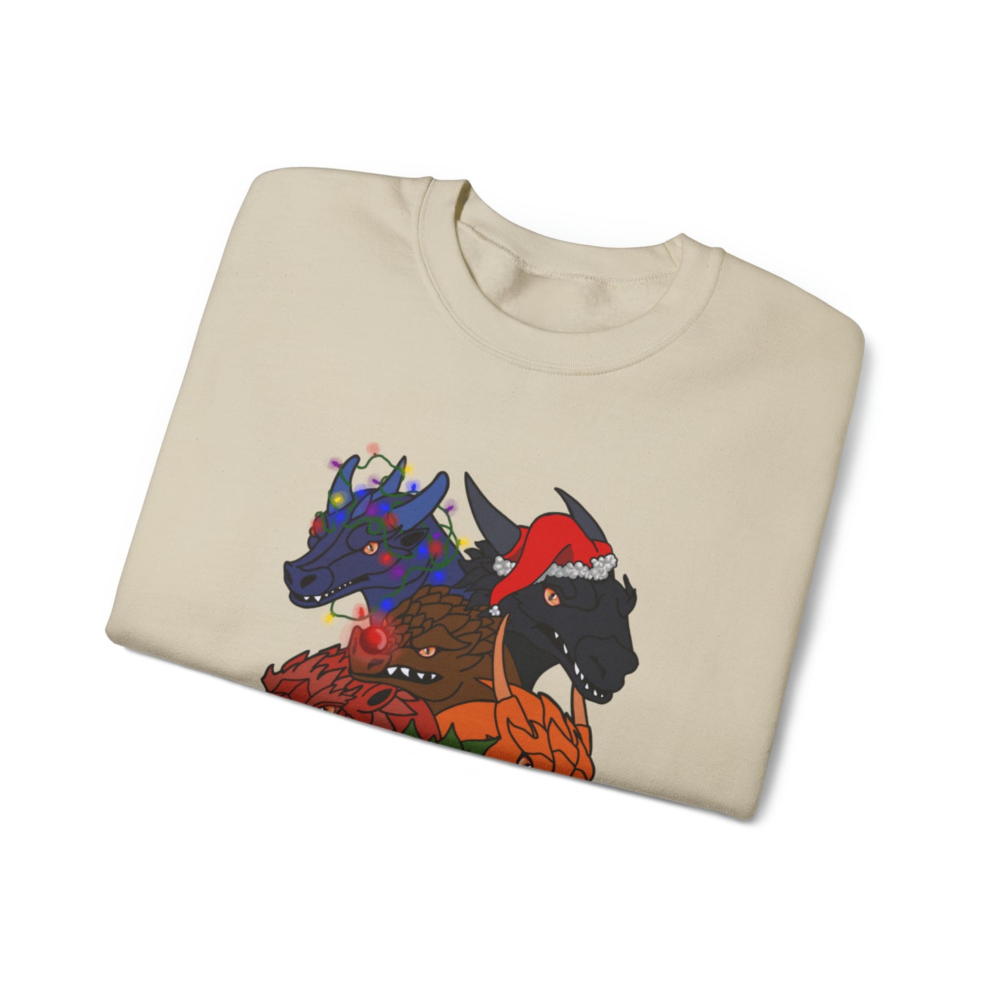Dragon Christmas Simple - Unisex Sweatshirt