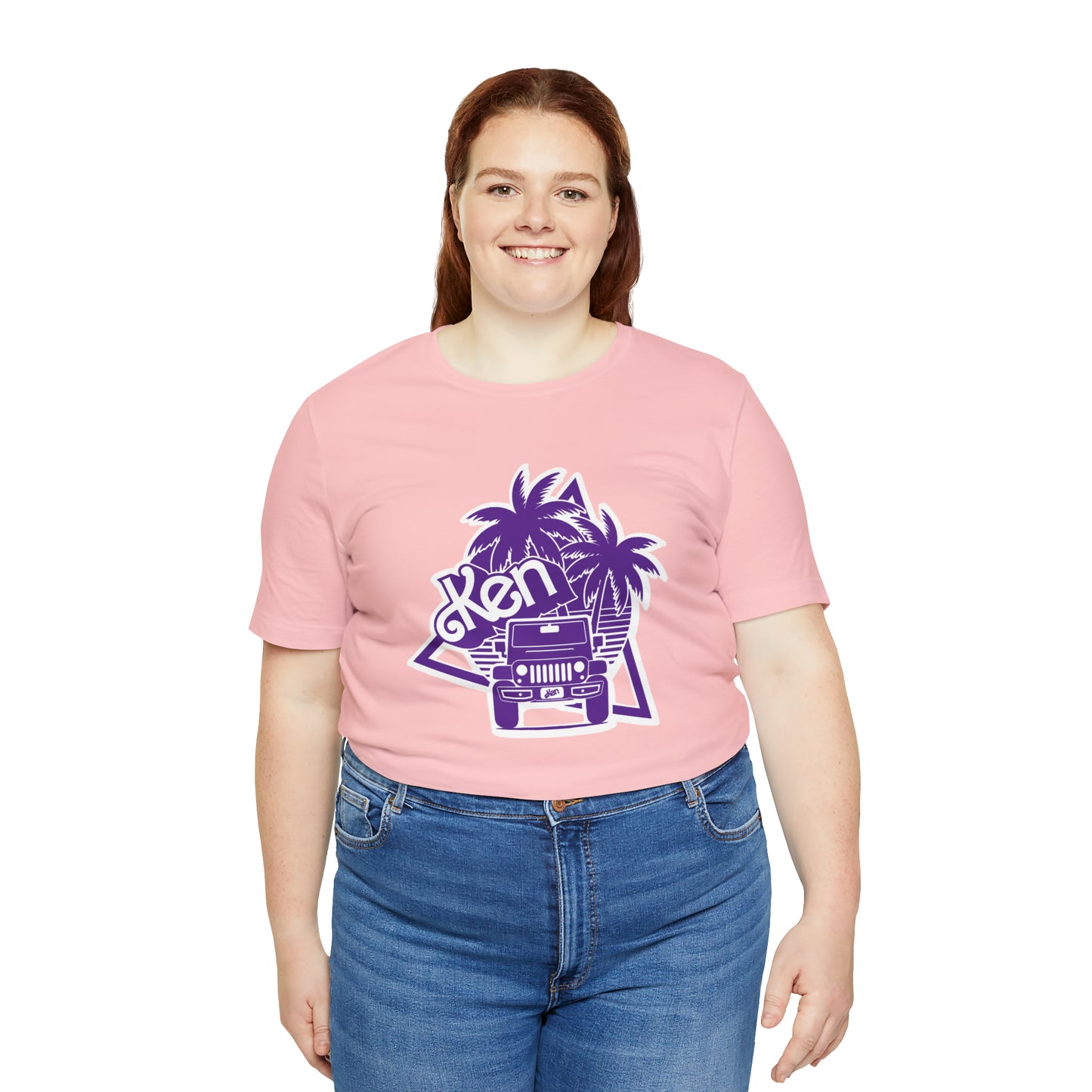 All Purple Ken, Beep Beep KEN Jeep, Unisex Jersey Short Sleeve Tee