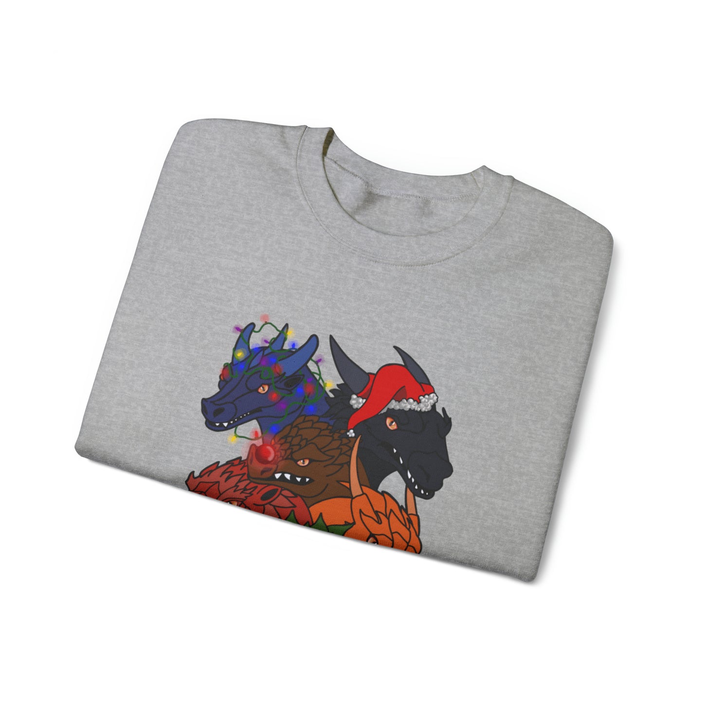 Dragon Christmas Simple - Unisex Sweatshirt