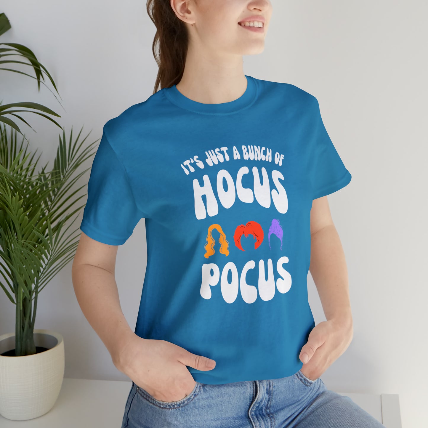 White Text Hair - Hocus Pocus