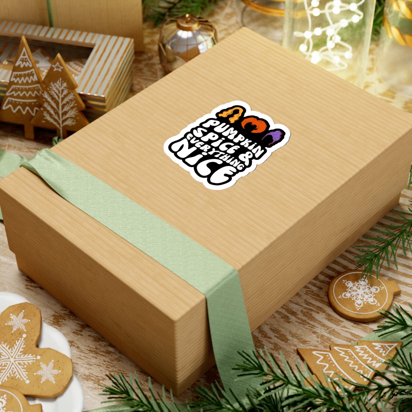 Pumpkin Spice Everything Nice - Hocus Pocus - Sticker