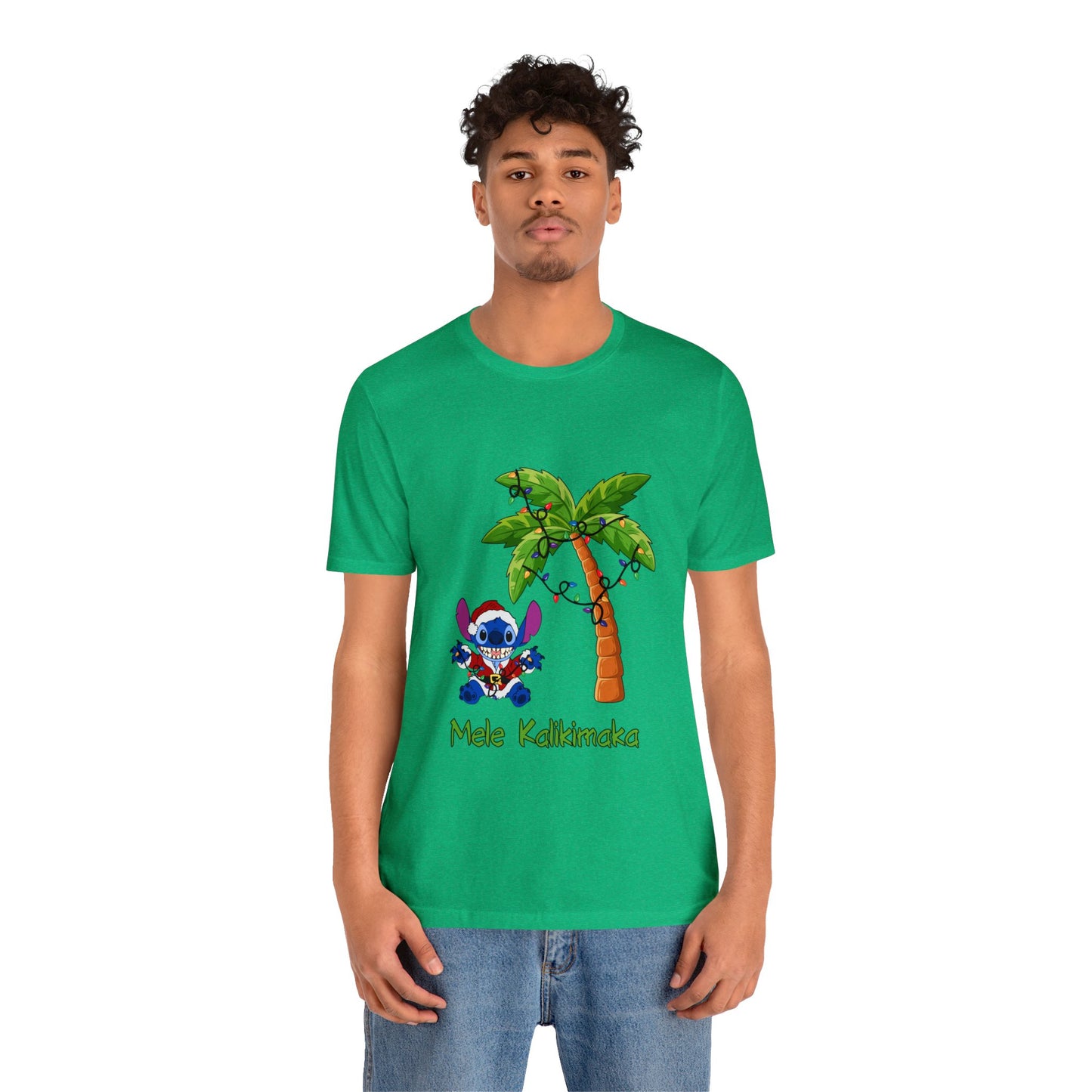 Mele Kalikimaka Stitch - Unisex T-shirt