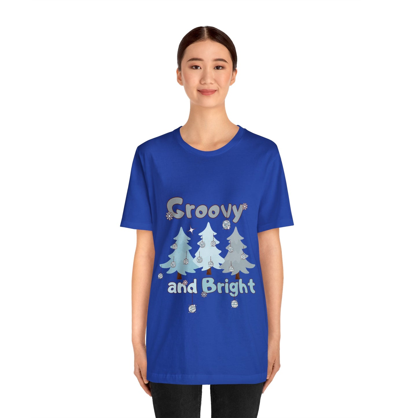 Merry and Bright Jingle Ball Christmas Tree - Unisex T-shirt